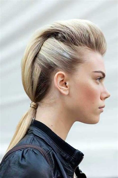 Top 18 Pompadour Hairstyles For Women Trending For 2024