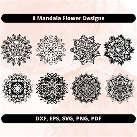 Mandala SVG Bundle, svg files for cricut, svg, mandala svg, mandala ...