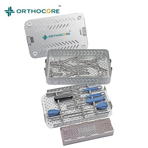 Veterinary Spine Fixation Kit For Small Animal Orthopedic Surgery