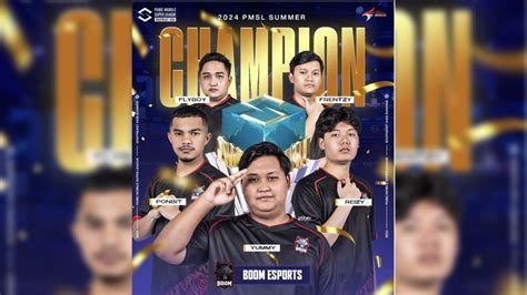 Boom Esports Juara Pmsl Sea Summer Tim Indonesia Kali Juara