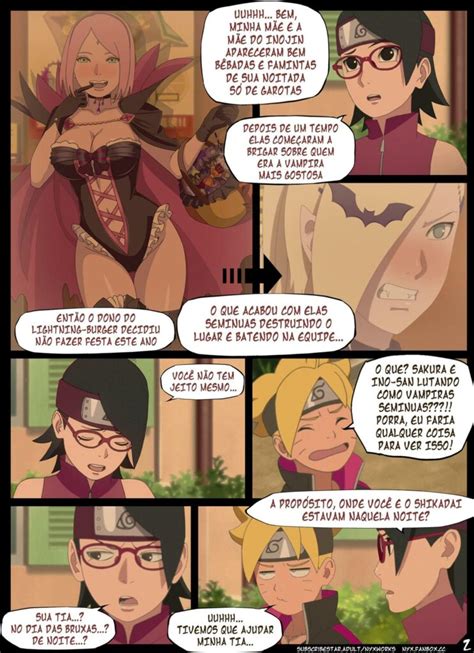 Boruto Hentai Noite Da Succubus De Olhos Vermelhos Boruto Pornô