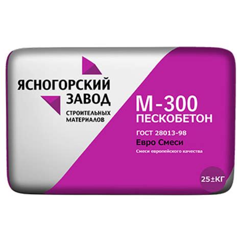 Пескобетон М300 25 кг ️ купить по цене 226 ₽/шт. в Москве с доставкой в ...