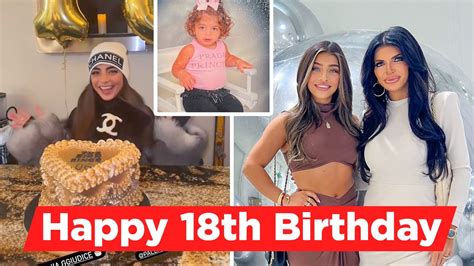 Teresa Giudice Celebrates Her Daughter Milanias 18th Birthday Youtube