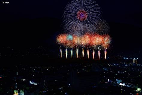 亀岡平和祭保津川市民花火大会③ By かもんチャン （id：11259609） 写真共有サイトphotohito