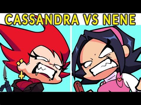 Friday Night Funkin Cassandra Vs Nene Catfight Fnf Rivals Demo