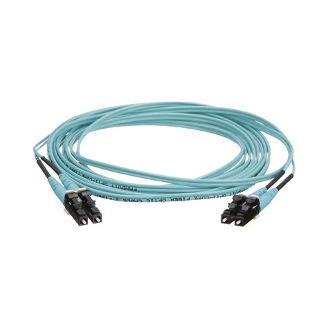 Jumper De Fibra Óptica Multimodo 50 125 Om4 Lc Lc Duplex Ofnr Riser