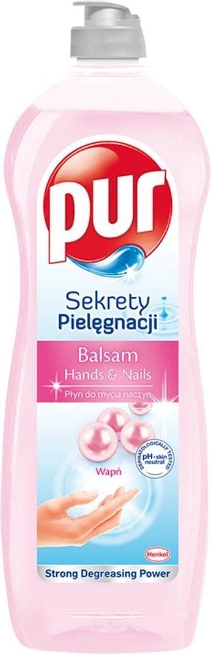 Pur Sekrety Pielęgnacji Hands Nails Płyn Do Mycia Naczyń 750 Ml