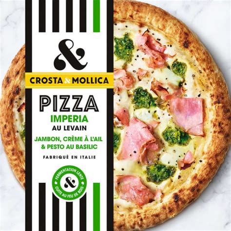 Crosta et Mollica Pizza imperia surgelée Monoprix fr