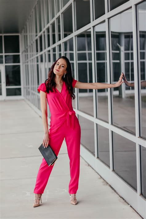 Spring S Hottest Jumpsuit Pink Jumpsuit For Work Weddings Beyond Jumpsuit For Wedding