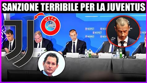 Nuove Informazioni Sul Caso Uefa E Juventus La Uefa Prepara Una