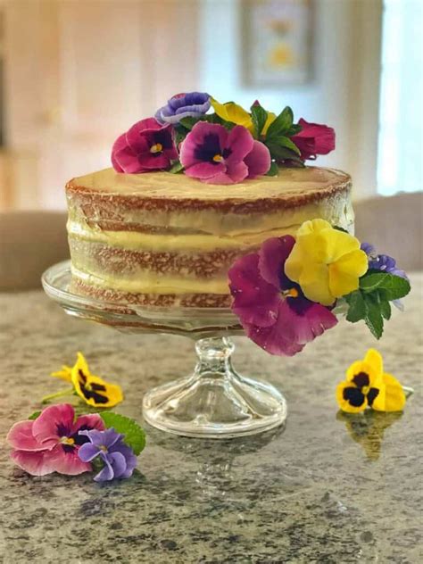 Naked Cake With Flowers Rustic Charm Made Easy Semi Homemade Bricks N Blooms With Stacy Ling