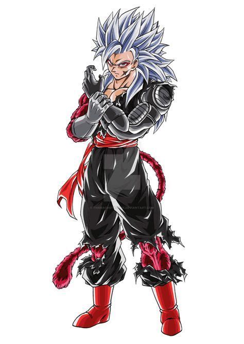 OC Son Jikama Super Saiyan 4 DBXV2 COLOR 6 By Thanachote Nick