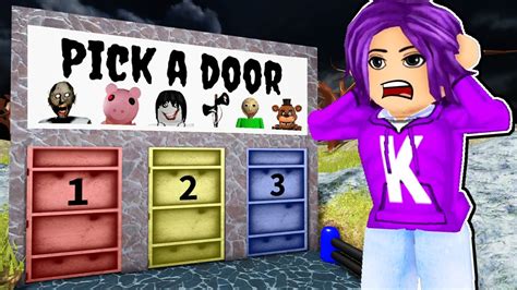 Pick A Door Obby Roblox Youtube