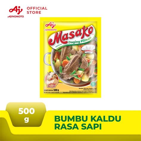 Jual Masako Bumbu Kaldu Sapi Penyedap Rasa 500g Shopee Indonesia