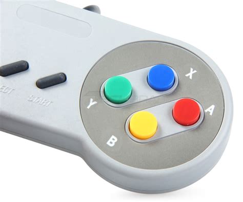 Controle Para Super Nintendo Joystick Snes O Colorido Techbrasil