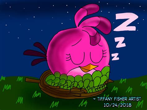 Sleeping Stella Angry Birds 2 By Angrybirdstiff On Deviantart