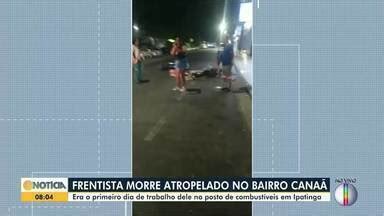 Inter TV Notícia Frentista morre atropelado no bairro Canaã Globoplay