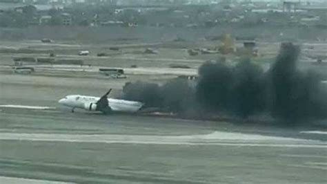 Plane Catches Fire During Take Off Kills Two Shocking Video Out