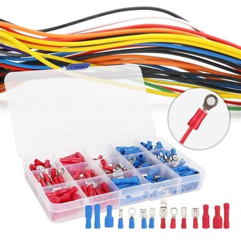 Ensemble De Connecteur De Fil Lectrique Isol Par Borne Sertir