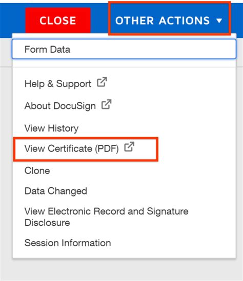 How To Get In Docusign Certificate Of Completion For Digital