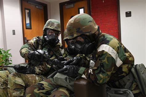 Dvids News Th Wing Airmen Stay Mission Ready With Cbrn Training