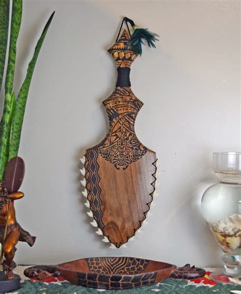 Leiomano Manta Ray Tribal Tattoo Design Hawaiian Home Decor