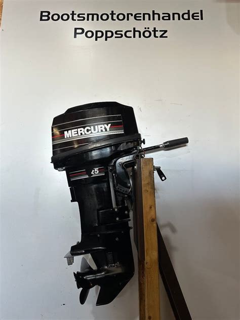 Mercury 25 PS 2 Takt Kurzschaft Handstart Pinne Bootsmotorenhandel