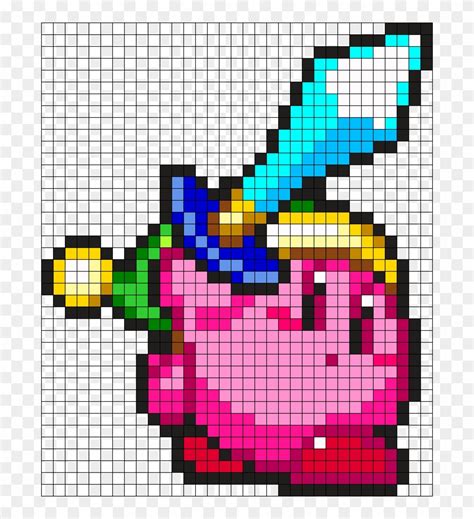 Minecraft Pixel Art Grid Kirby Pixel Art Grid Gallery Images