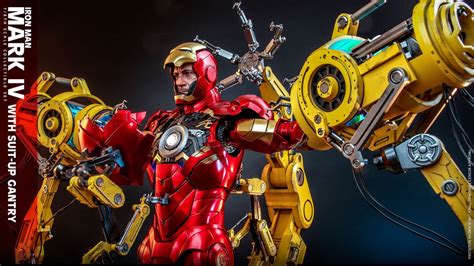 Hot Toys Iron Man Mark Iv Suit Up Gantry In Arrivo