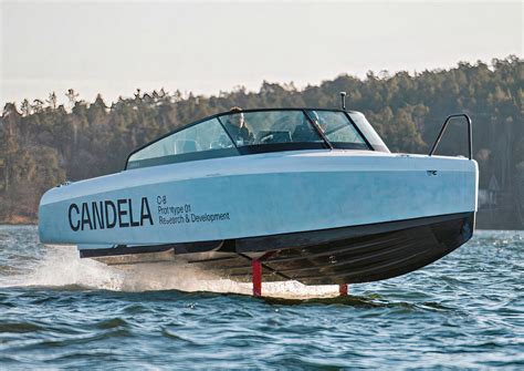 Candela C An All Electric Hydrofoil Boat Successfully Completes