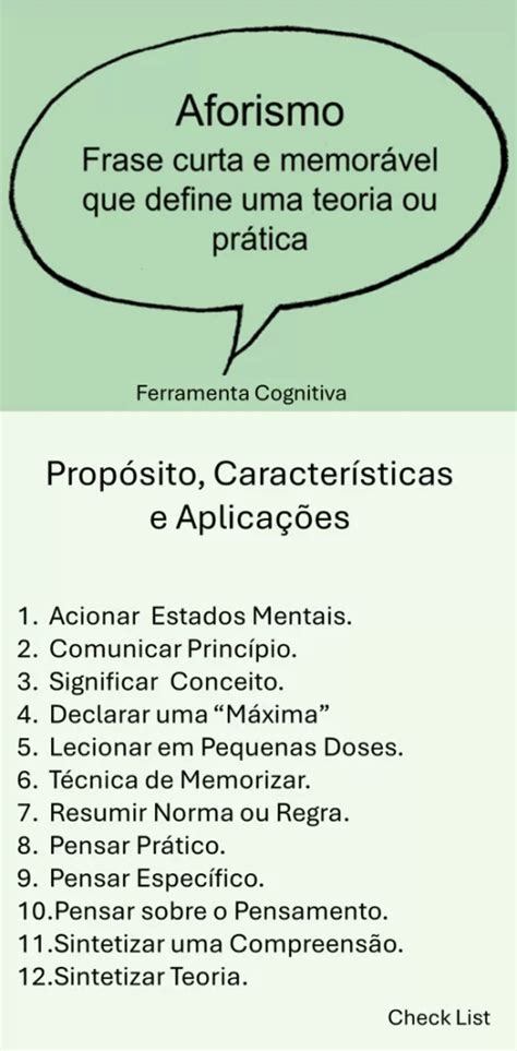 O Que É Um Aforismo - Aforismo ... "Uma Ferramenta Cognitiva" ⋆ Colaborae