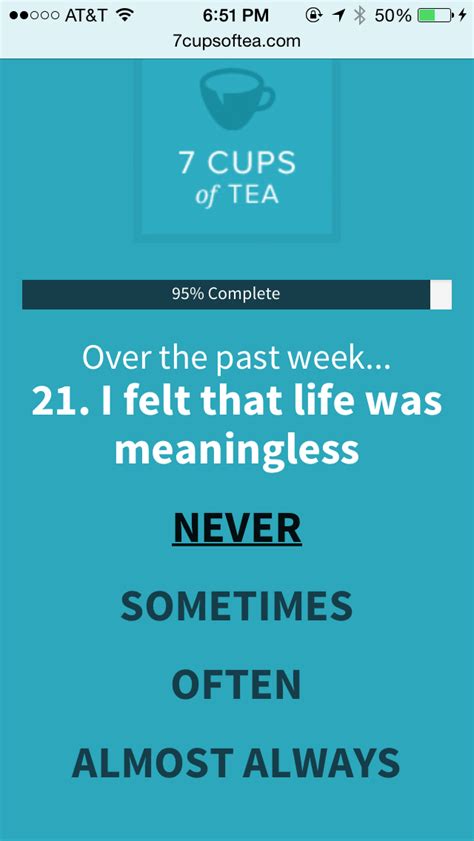 Depression Test Online | 7 Cups of Tea