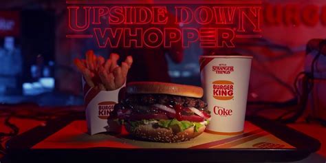 Burger King Reveals Upside Down Whopper Inspired By Stranger Things