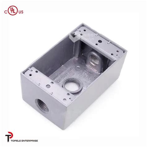 Exterior Weatherproof Low Profile Outdoor Electrical Junction Box