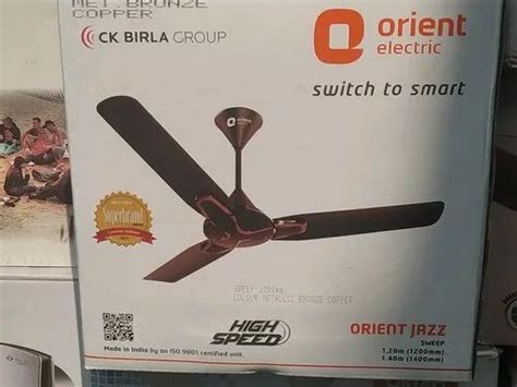 Mm Blades Orient Jazz Ceiling Fan Rpm At Rs Piece In