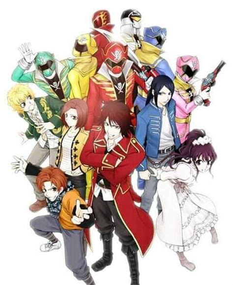 Kaizoku Sentai Gokaiger Power Rangers Zeo Power Rangers Fan Art