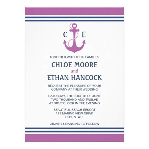 An Anchor Bridal Shower Card