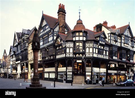 Chester Is The County Town Of Cheshire England United Kingdom Stock