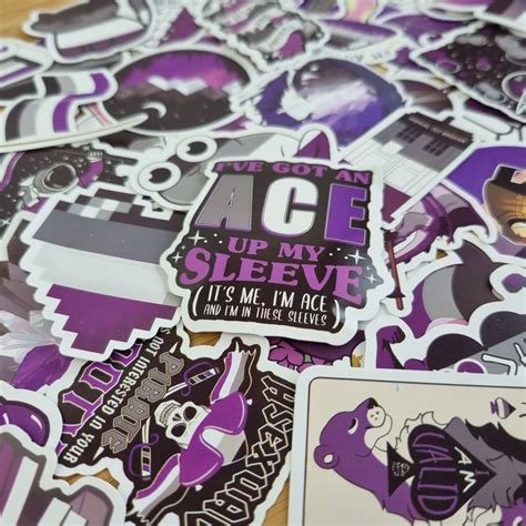 Asexual Pride Sticker Pack Ace Decals Asexual Frog Sticker Etsy Australia