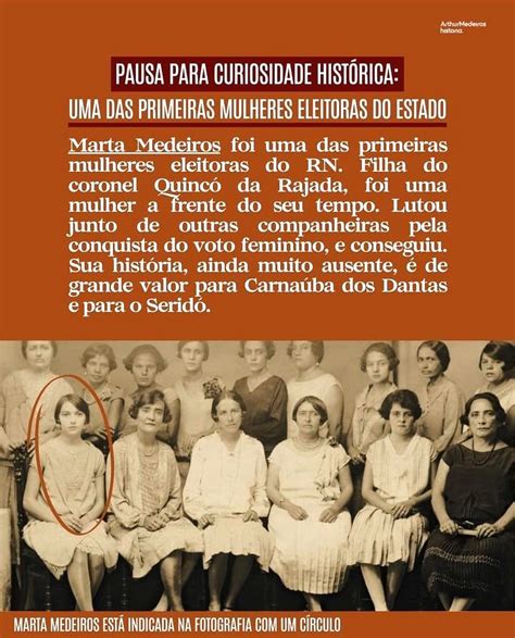 Marta Maria De Medeiros A Primeira Eleitora Do Serid Tok De Hist Ria