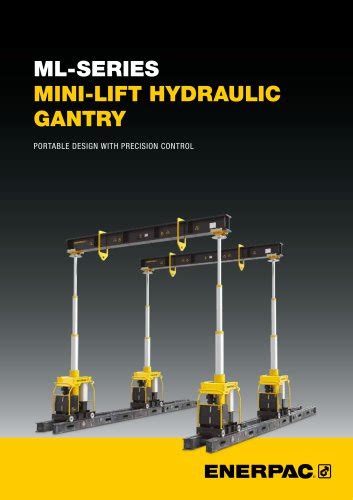 SBL 1100 Hydraulic Gantry ENERPAC PDF Catalogs Technical