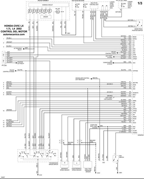 Diagrama Electrico De Chasis Honda Civic Esquemas Diagr