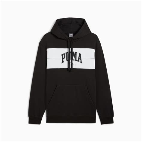 Мужская толстовка PUMA SQUAD Hoodie цвет черный 68179601 - купить в ...
