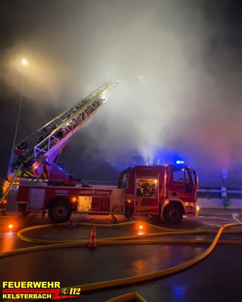 Brand Eines Wohnhauses Einsatzbericht Kelsterbach