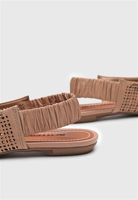 Sapatilha Bottero Laser Cut Nude Compre Agora Dafiti Brasil