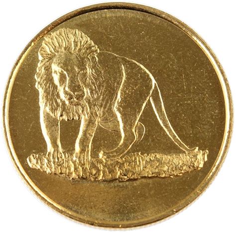 SOUTH AFRICA – Big Five – Lion - National Tokens