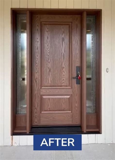 Entry Door With Double Sidelites Replacement In Vaughan Luma Windows