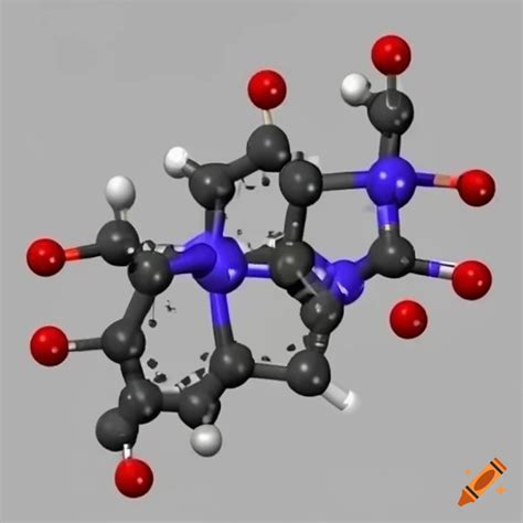 Molecular Structure Of Adenosine Triphosphate On Craiyon