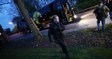 Borussia Dortmund Bus Hit By Three Explosions En Route To Champions League Match Huffpost Uk News