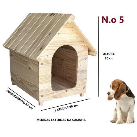 Casa Casinha Madeira Cachorro Gato Casinha Casa Pet Pinus N O